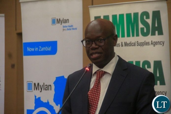 Ministry of Health Permanent Secretary for Technical Services LACKSON KASONKA