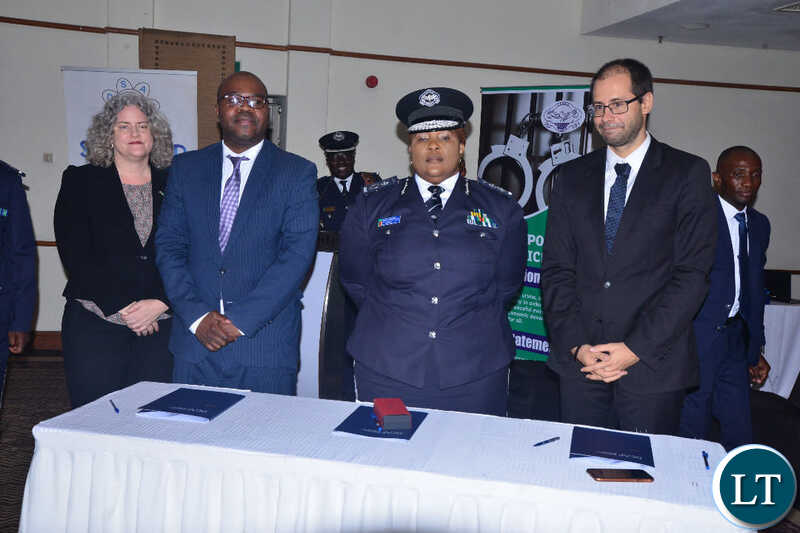 Zambia Police Service Deputy Inspector General for Administration, Doris Chibombe