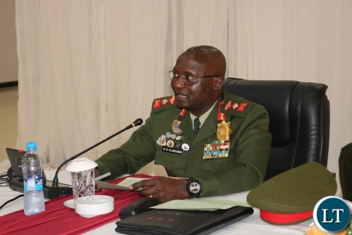 Zambia Army Commander Sitali Alibuzwi