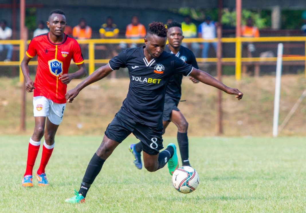 Sate-Sate Toasts His Debut Goal For Kansanshi Dynamos