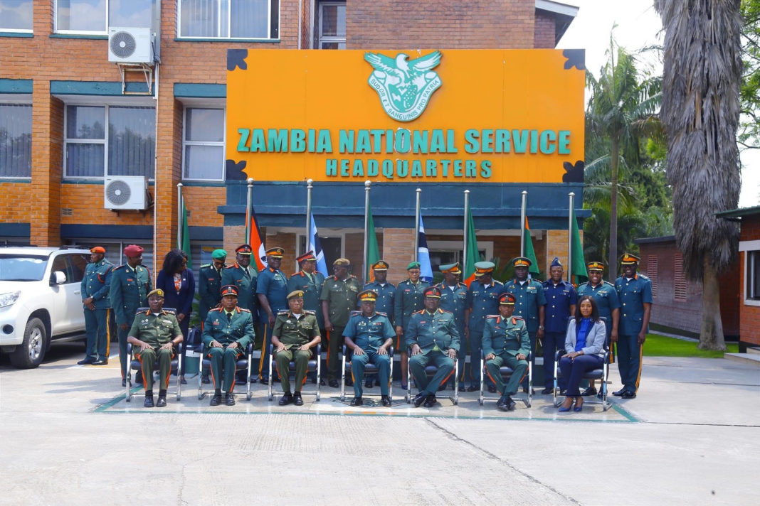 ZNS shares HIV/AIDS Intervention Programmes with Botswana Defence Force Delegation