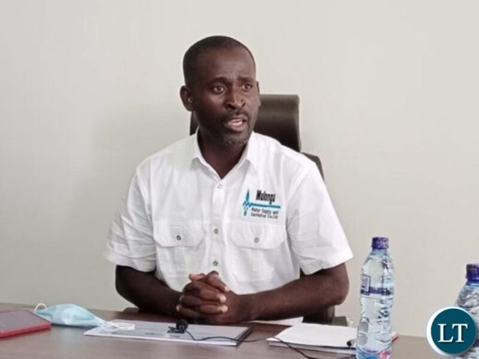 Ministry of Water Development and Sanitation Permanent Secretary Joe Kalusa