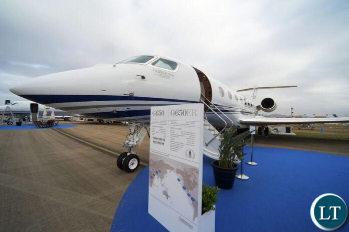 A Gulfstream G650ER jetPhotographer- Photographer- Carla GottgensBloomberg