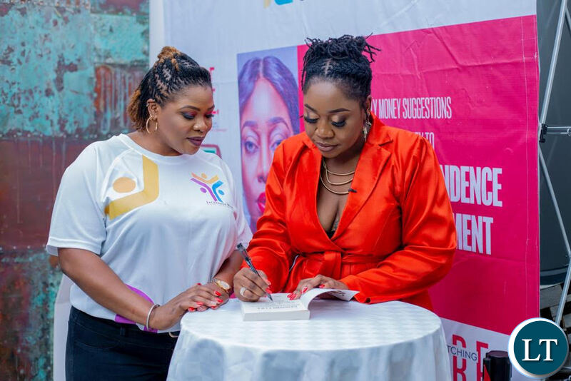Author Jane Mazimba book signing