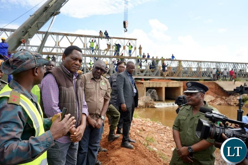 Government to consider redesigning bridges, dams – President Hichilema