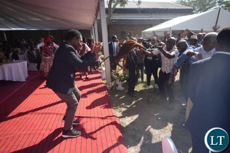 President Hichilema Encourages Strong Family Ties and Cultural Values at Daughter’s Wedding Reception