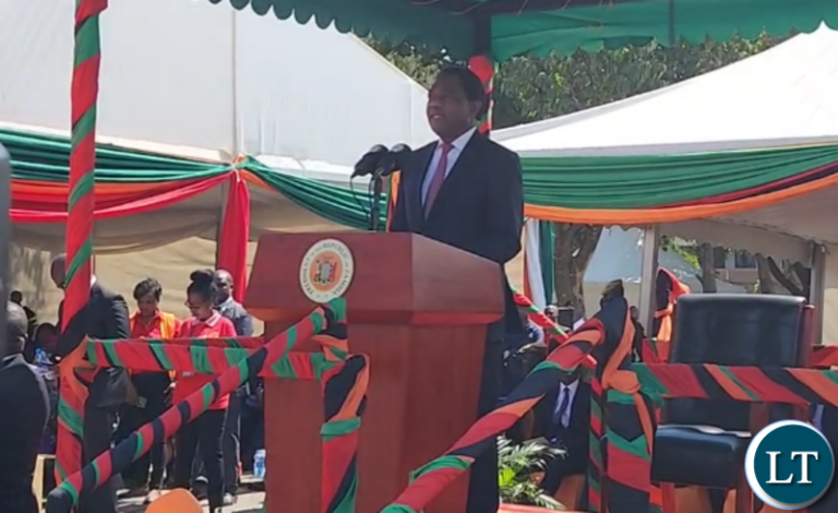President Hakainde Hichilema urges workers to invest in the future during Labour day celebrations