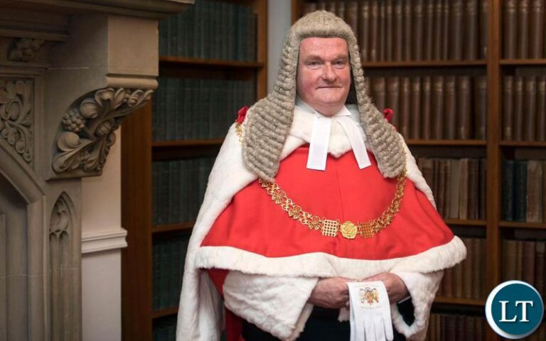 Chief Justice of England Visits Zambia to Strengthen Judicial Relations