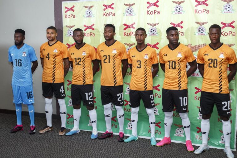 FAZ Launches New Kopa Kit: Chipolopolo To  Don It Againts Cote d’Ivoire