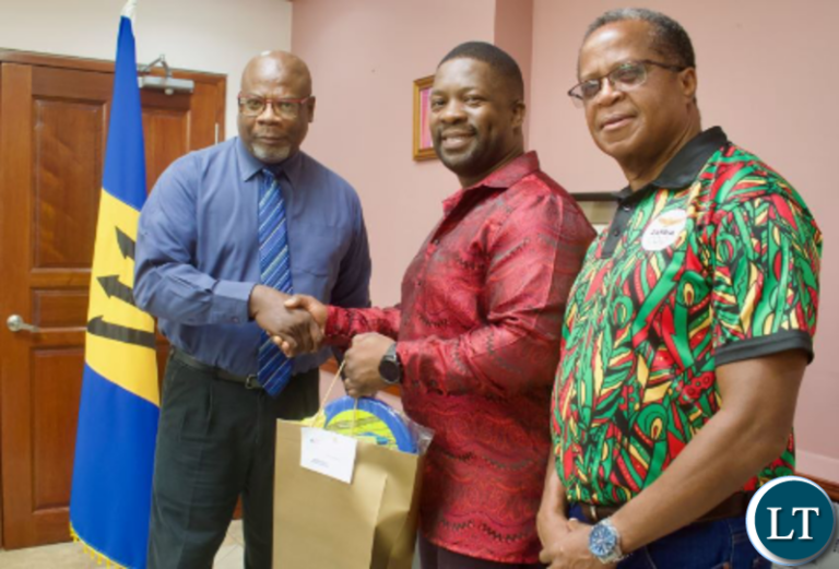 Barbados and Zambia Hold Meeting On Sports Cooperation