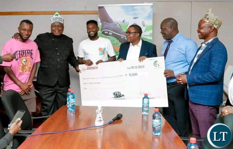 Goodfellow Finance gives Mulenga K15,000 for Man Of the-Match Performance
