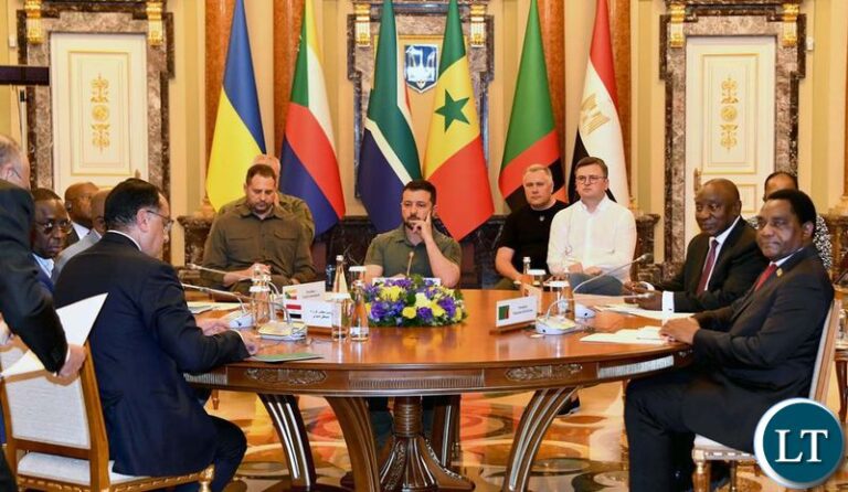 Ukrainian President Urges African Leaders to Advocate for Release of Political Prisoners in Meeting Prior to Russia Trip