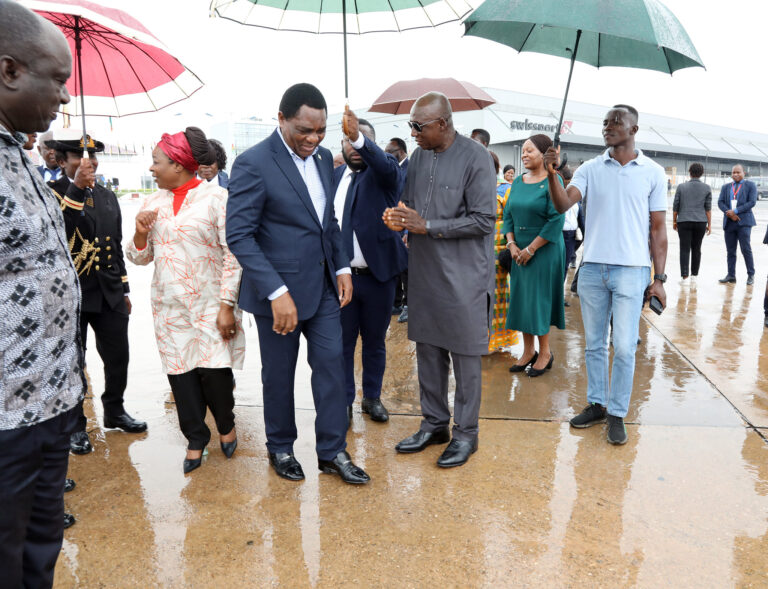 President Hichilema visits Ghana’s recycling plant
