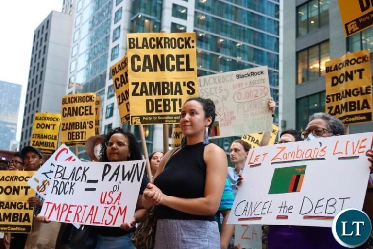 Activists Demand BlackRock to Cancel Zambia’s Debt