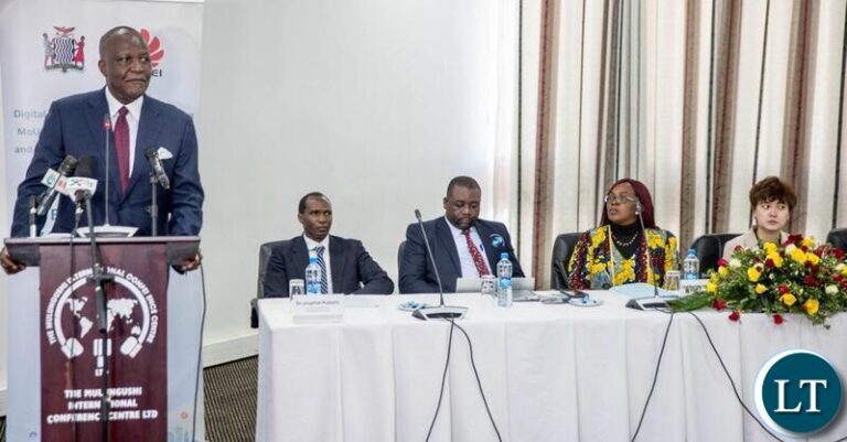 Mutati hails Huawei for helping to bridge the digital divide in Zambia