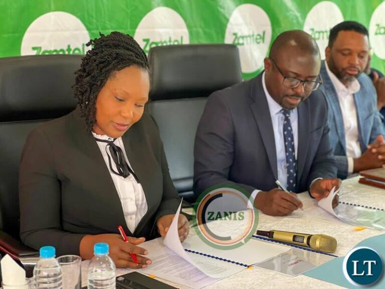 ZANACO, ZAMTEL join hands to offer banking,mobile money services