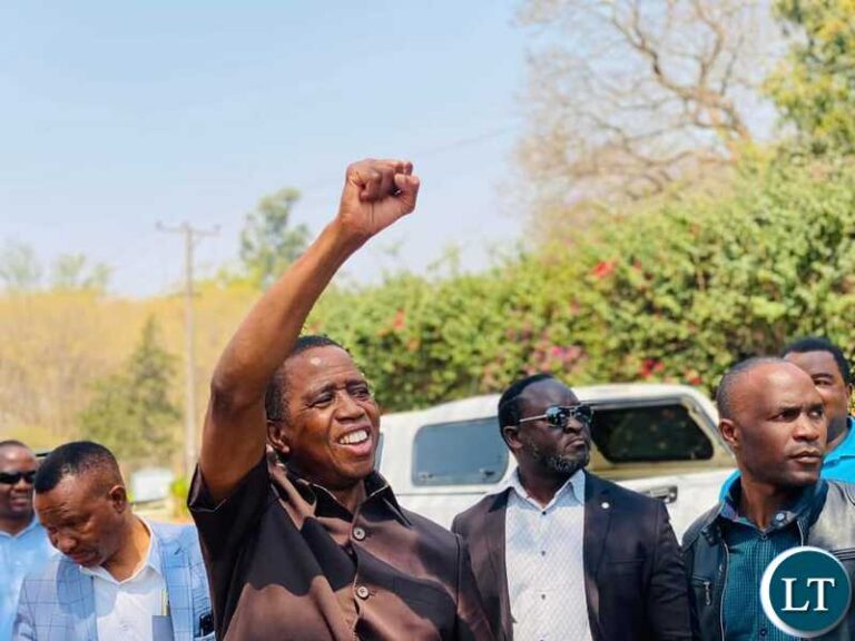 Is former President Edgar Lungu engaged in “active politics”?