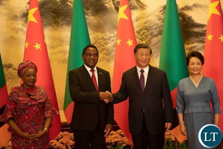 President Hichilema Meets Chinese President Xi Jinping