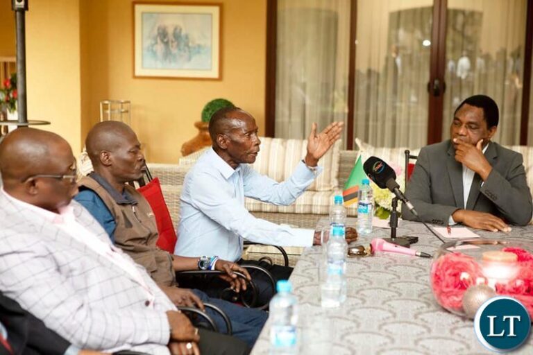 Traditional Leaders Encourage Reconciliation Between President Hichilema and Former President Lungu