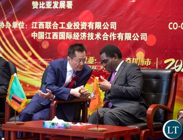 President Hichilema Commemorates Chibombo Jiangxi Economic Cooperation Zone Commissioning