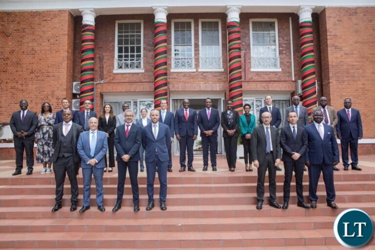 President Hakainde Hichilema Hosts Delegation from K.E International Consortium for PPP Projects