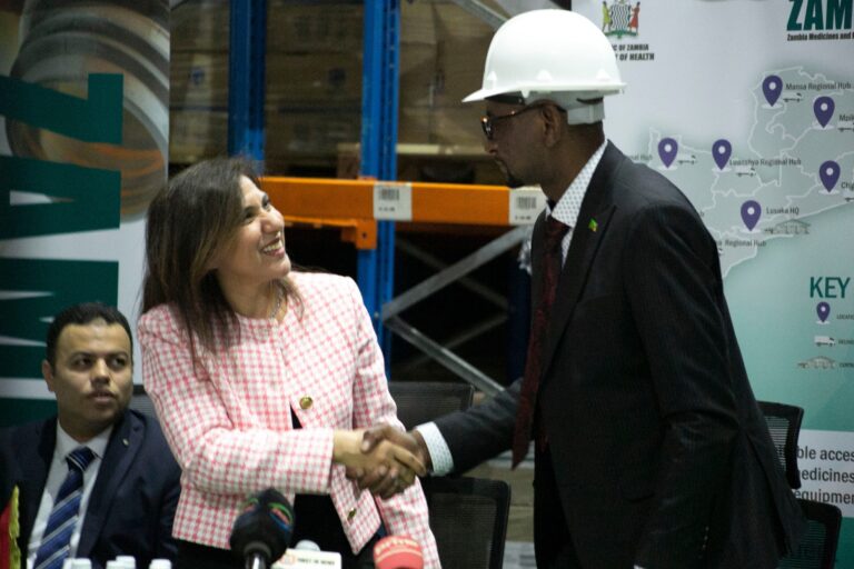 Bulk Medicines and Medical Supplies Arrive in Zambia from Egypt: A Boost for Healthcare