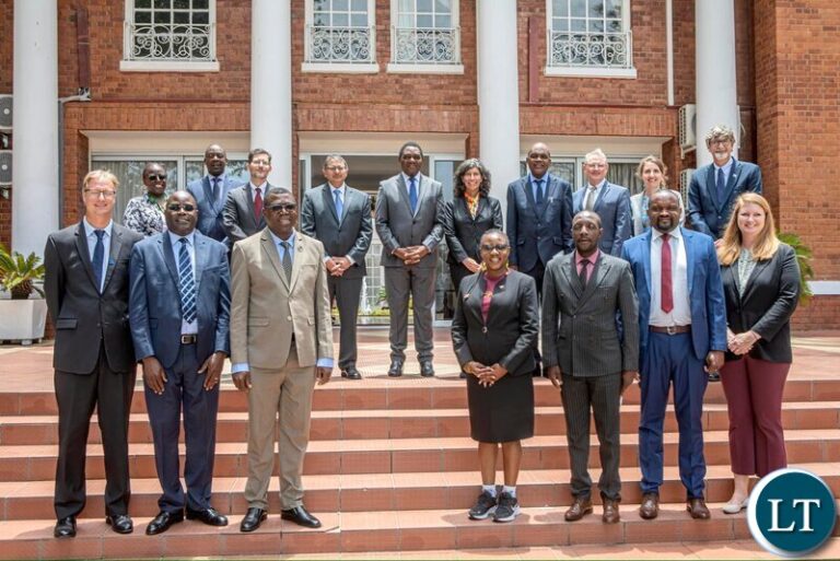 President Hichilema Engages U.S. CDC Delegation to Strengthen Health Collaboration