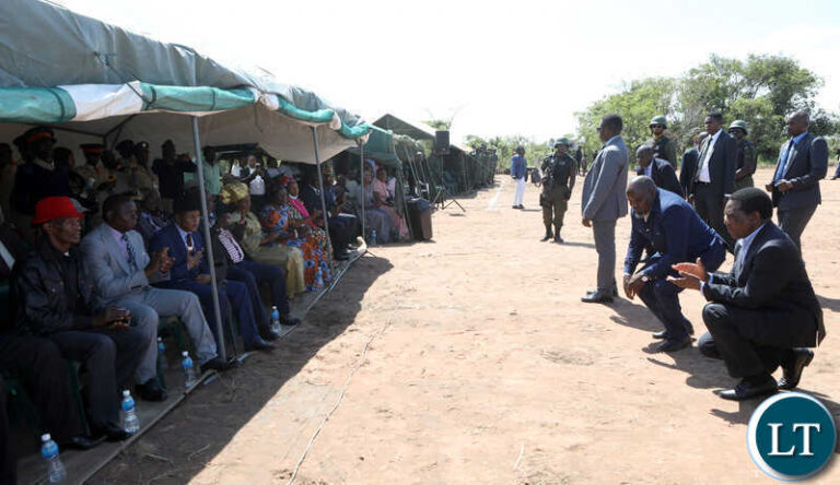 President Hichilema Breaks Ground for Chiefs’ Palaces, Affirms Commitment to Traditional Leaders