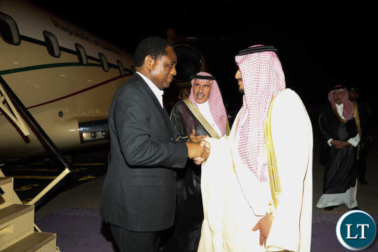 President Hakainde Hichilema Attends Inaugural Saudi-Africa Summit