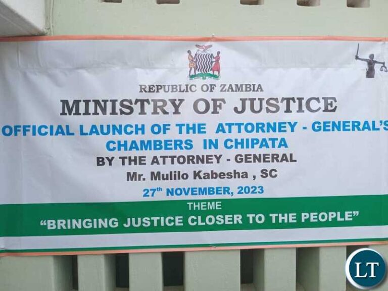 Attorney General Inaugurates Chipata Office to Advance Access to Justice