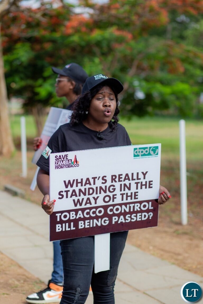Activists Rally for Enactment of the Tobacco Control Bill