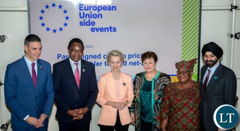 President Hakainde Hichilema Addresses “Leaders’ Event On Carbon Markets” Alongside Global Dignitaries