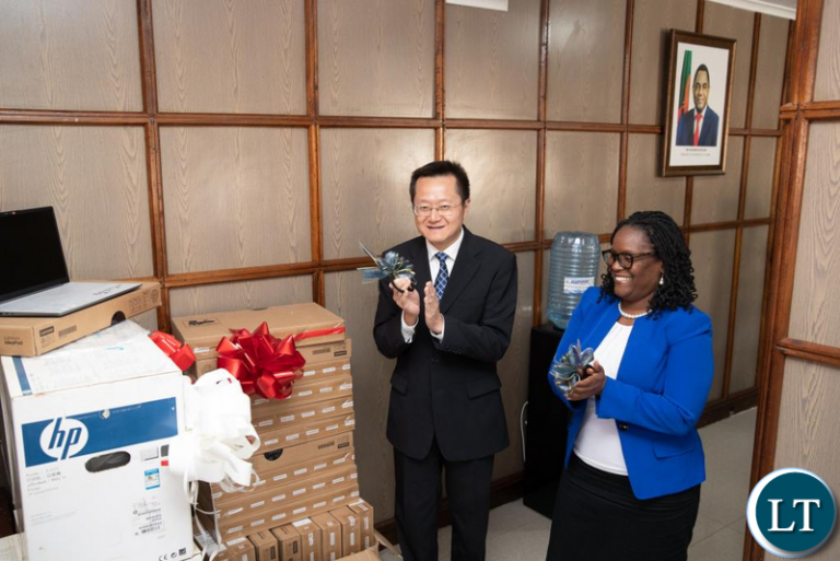 China hands over equipment to help build capacity of Foreign Affairs Ministry