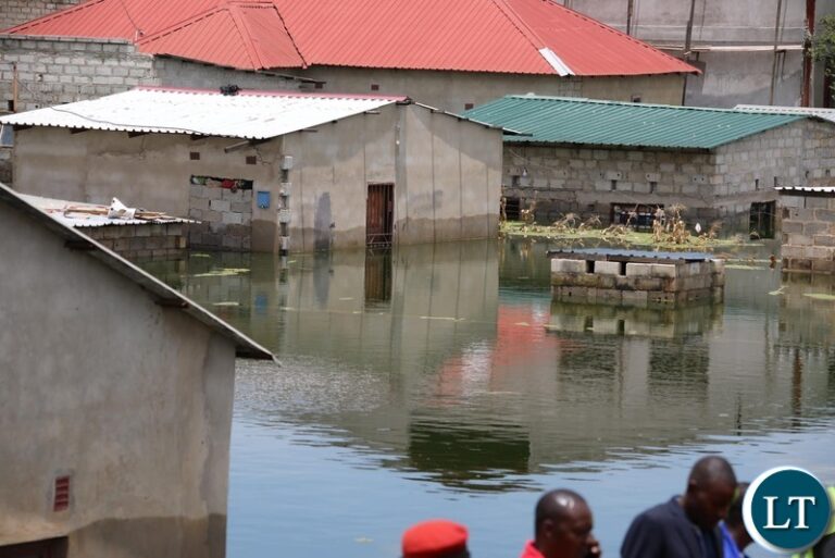 Heavy Rains Leave Over 100 Families Displaced in Lusaka’s Garden House Area