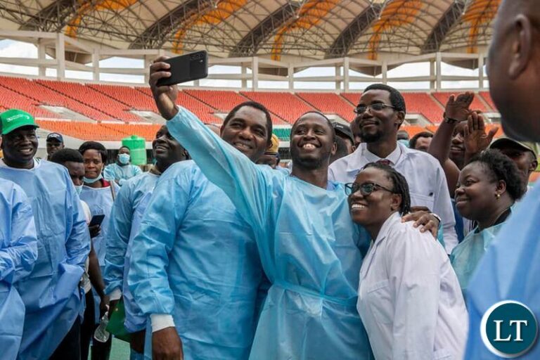 President Hakainde Hichilema Champions Employment for Cholera Volunteers and Cleanliness Campaign