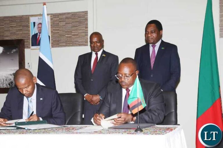 Zambia and Botswana Cement Partnership with Signing of 10 MOUs