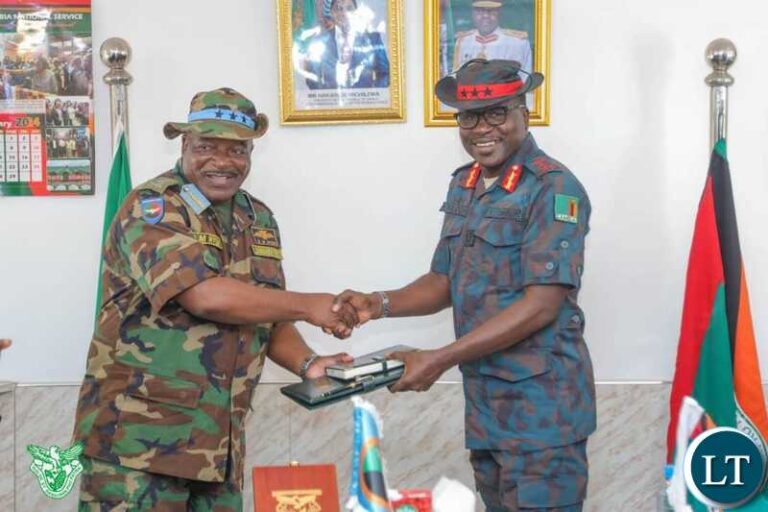 Zambia Air Force to Engage in Agriculture to Tackle Food Insecurity