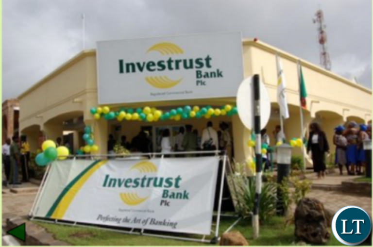 Bank Of Zambia takes over “insolvent” Investrust Bank PLC