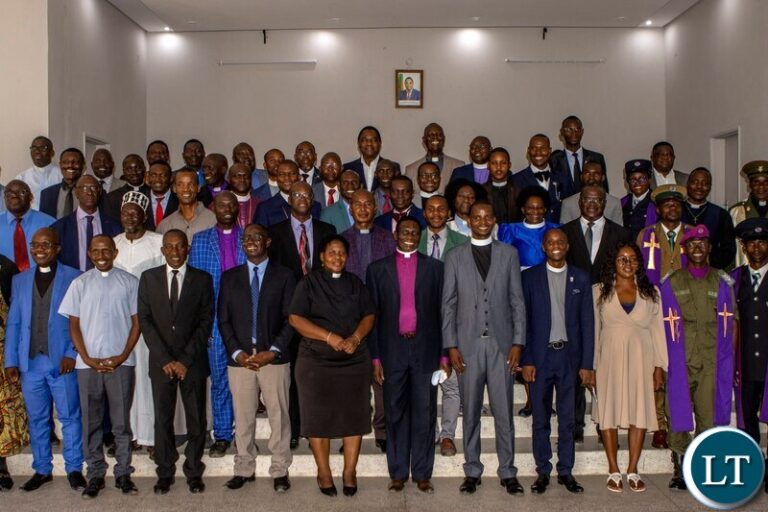 President Hichilema Courts Clergy In Mongu