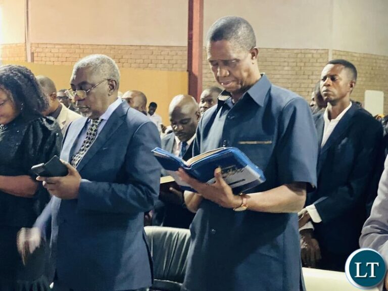 What is Lungu foretelling?