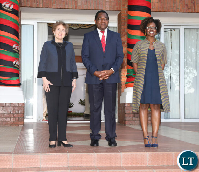 President Hichilema Meets with MCC CEO to Strengthen US-Zambia Partnership