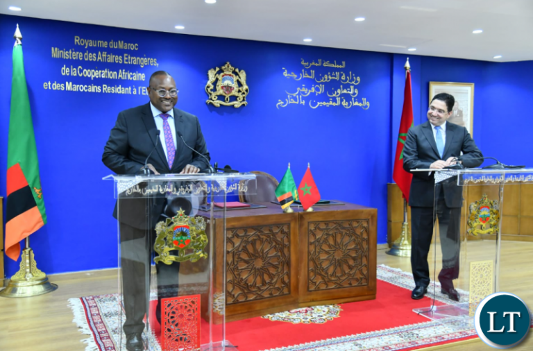UPND government renews its support for Morocco Reversing 2019 PF Decision to Cut Ties