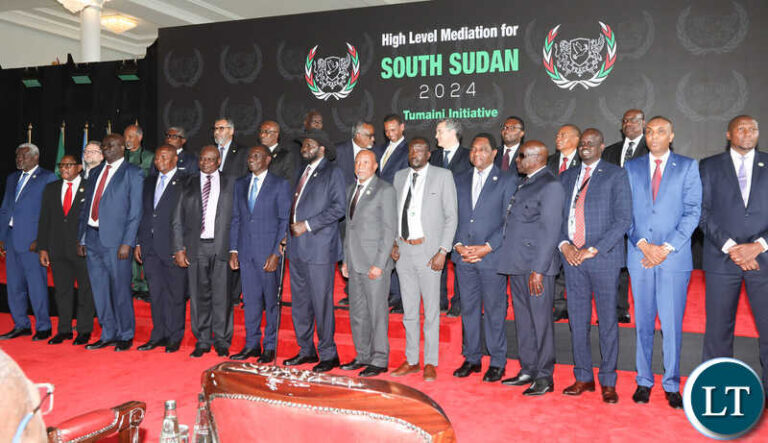President Hichilema Urges Peace and Unity at South Sudan Mediation Summit