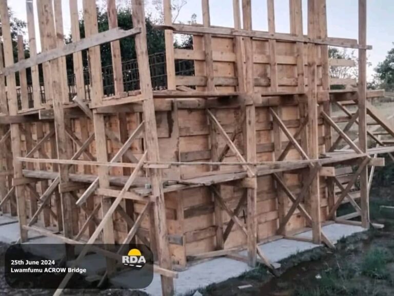 RDA Constructs Lwamfumu ACROW Bridge in Mansa District