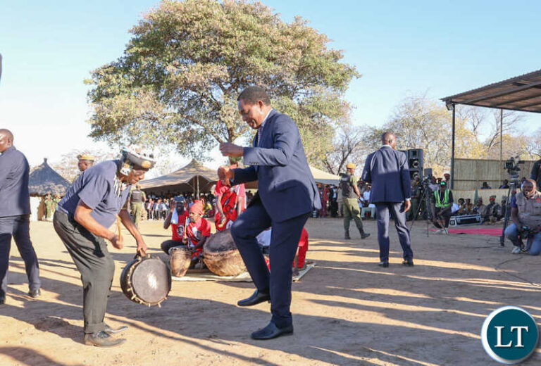 President Hichilema Addresses Chiefs After Bene Mukuni Traditional Ceremony