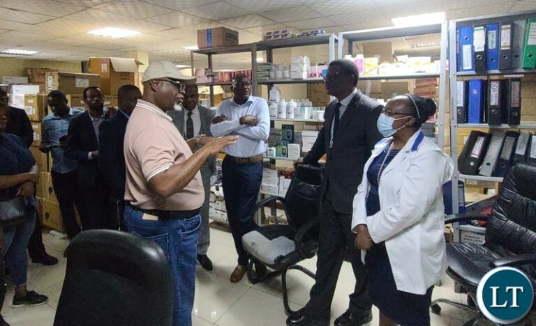 Health Minister Elijah Muchima Confirms Adequate Medicine Stocks at UTHs and ZAMMSA
