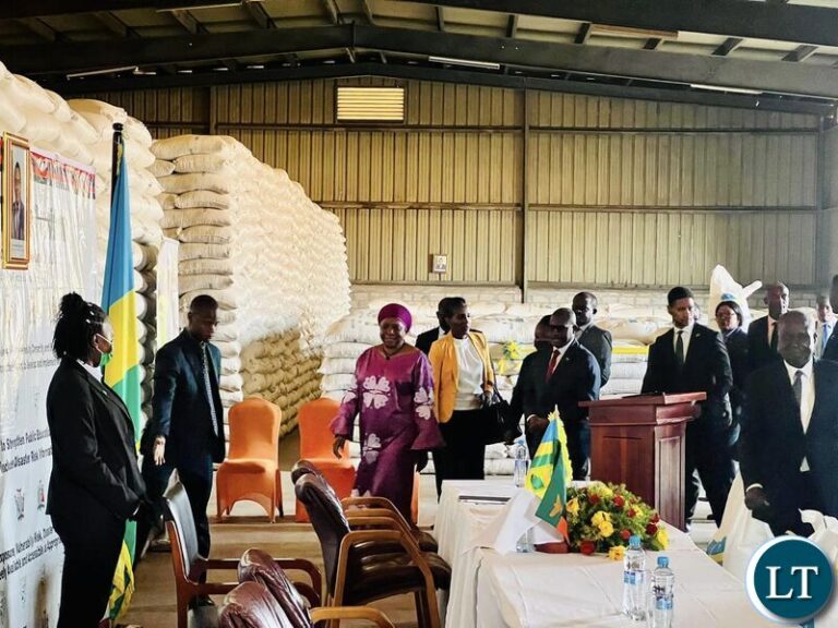 Rwanda Donates Relief Maize To Zambia