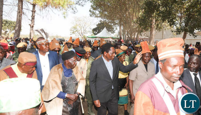 President Hichilema Emphasizes National Unity and Cultural Preservation at the 2024 Ukusefya Pa Ng’wena Traditional Ceremony