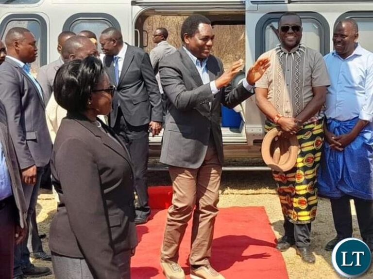 President Hichilema officially launches Construction of 300mw Maamba power project