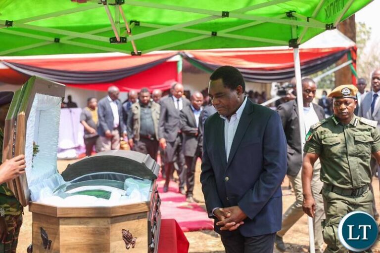The Late Professor Kennedy Hasungule Laid To Rest